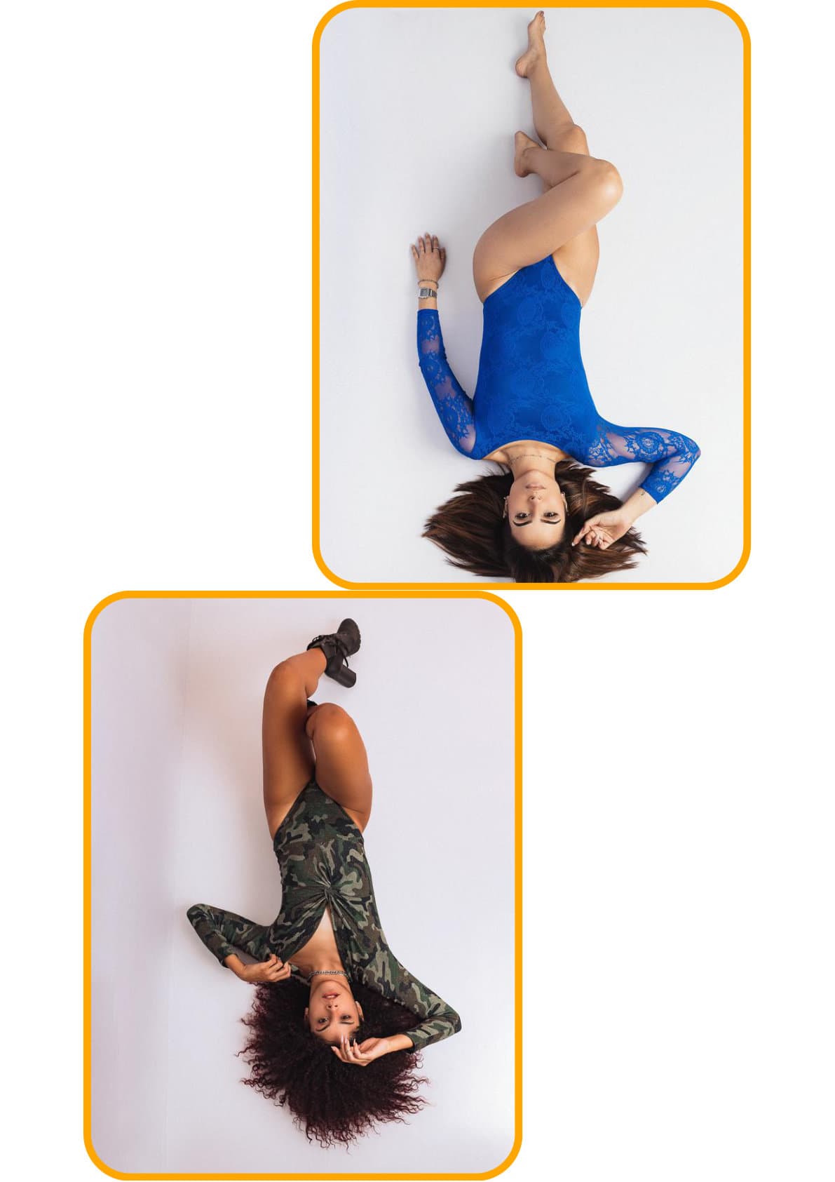 Referência de pose 3 para deitado, coleção Poses deitadas